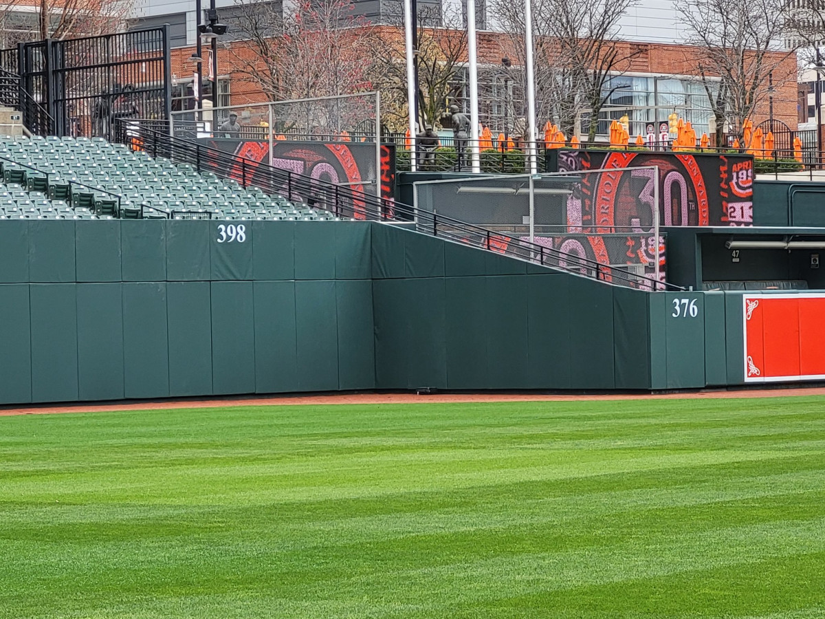 Left Field Dimensions Changing at Oriole Park at Camden Yards