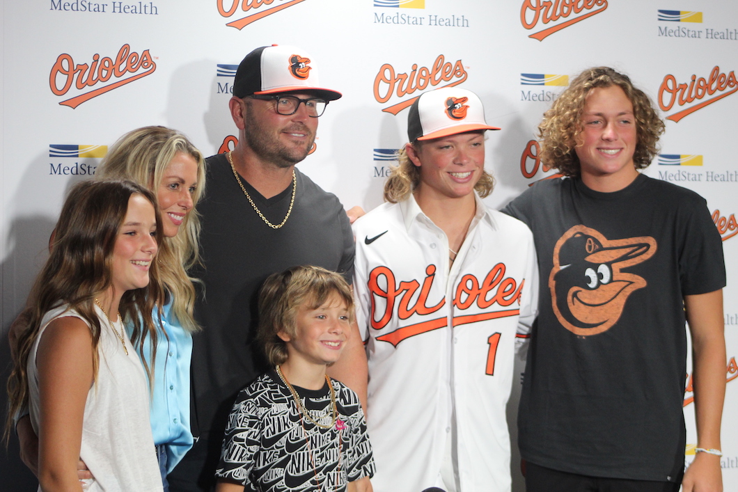 Jackson Holliday: The son of an All-Star becomes the number one pick in the  MLB draft