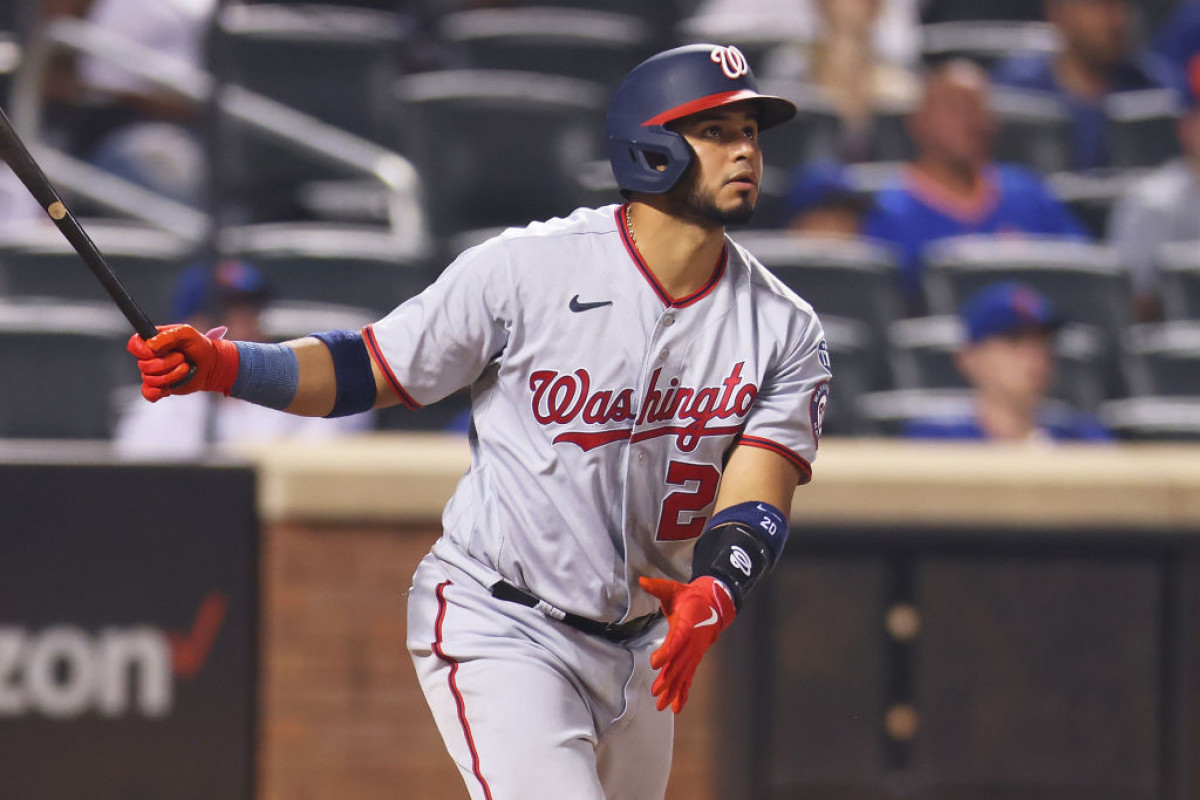 Keibert Ruiz homers on first pitch of 9th inning to lift Nationals past  Athletics, 3-2