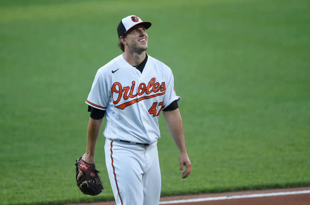 Orioles on MASN on X: John Means left tonight's game with left forearm  tightness and will undergo an MRI tomorrow.    / X
