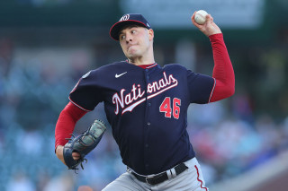 Patrick Corbin blue jersey