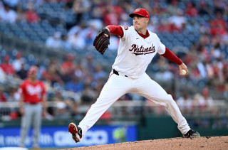 corbin pitching white