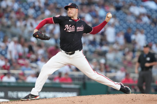 corbin pitching blue