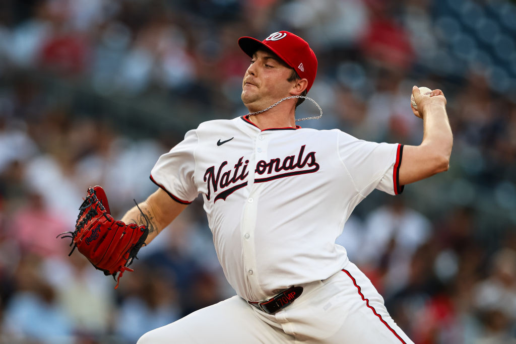 parker pitching white