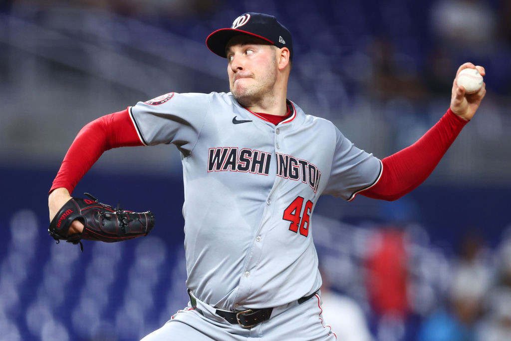 corbin pitching gray