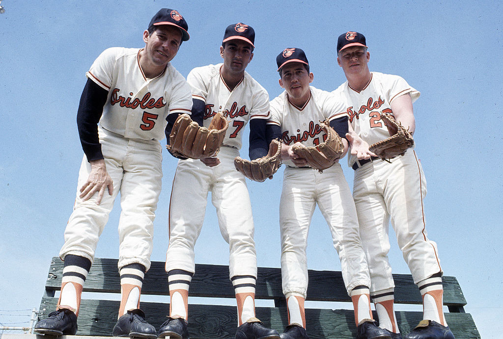 Robinson, Belanger, Johnson and Powell pose for picture