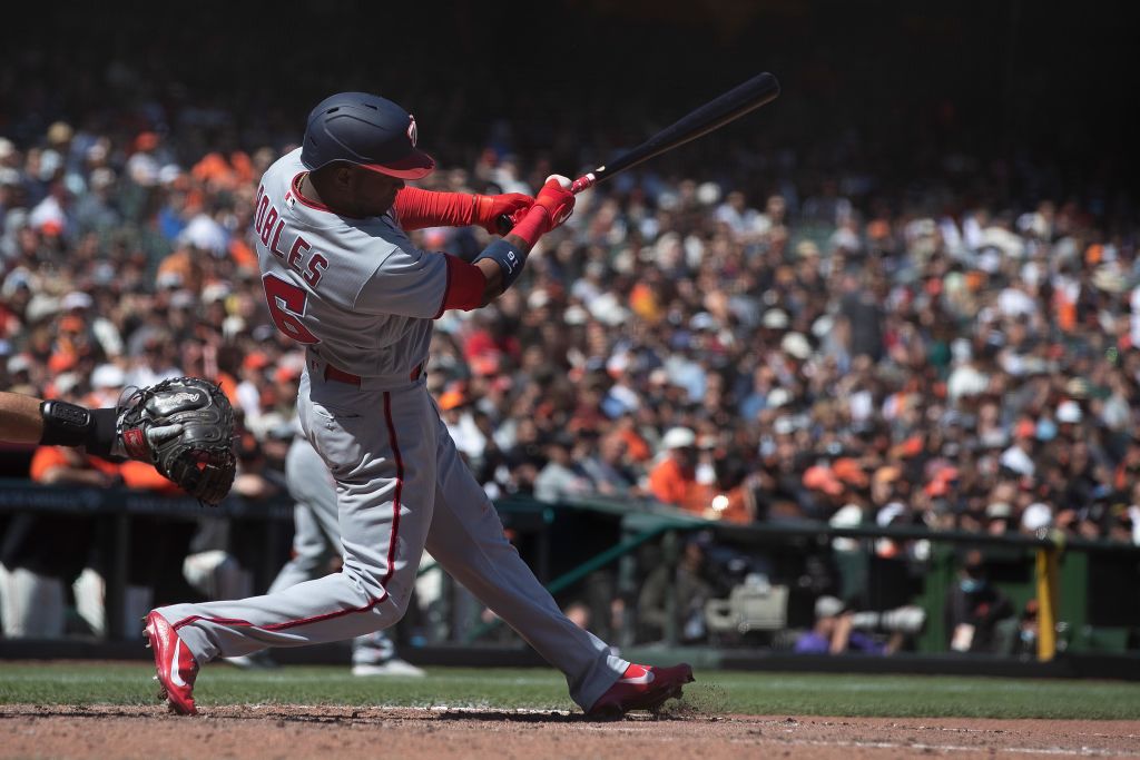 Nationals' Victor Robles is swinging a red-hot spring bat - The