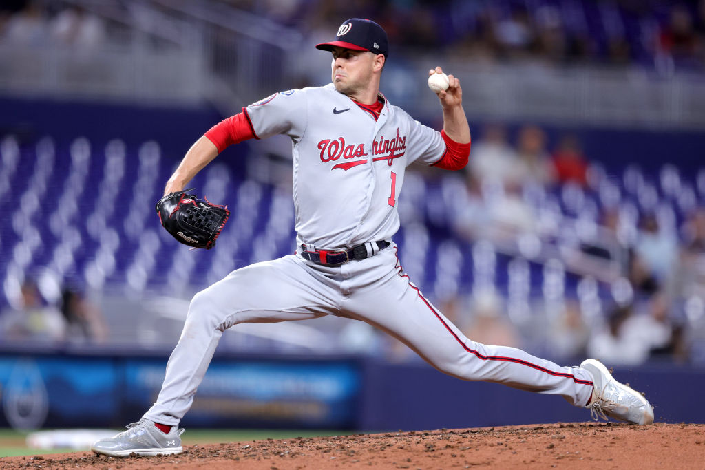 Travis d'Arnaud at DH for Braves on Opening Day against Nationals