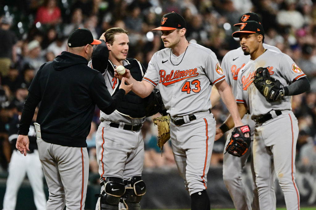 Orioles held to two hits in 7-1 loss, Kjerstad's first hit is home