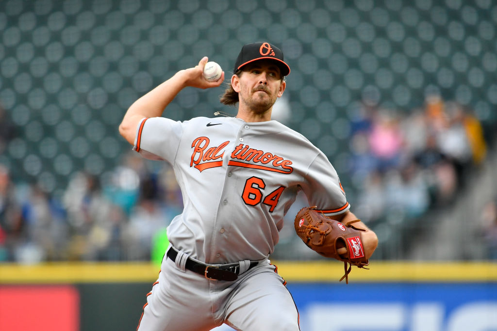 most popular mlb jersey Dean Kremer shuts down Blue Jays, Orioles come back  to win 4-2