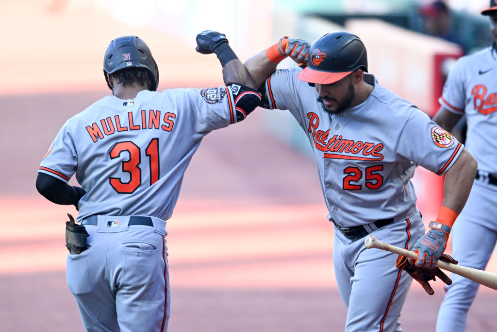 Cedric Mullins on improved hitting vs. lefty pitching, plus a big