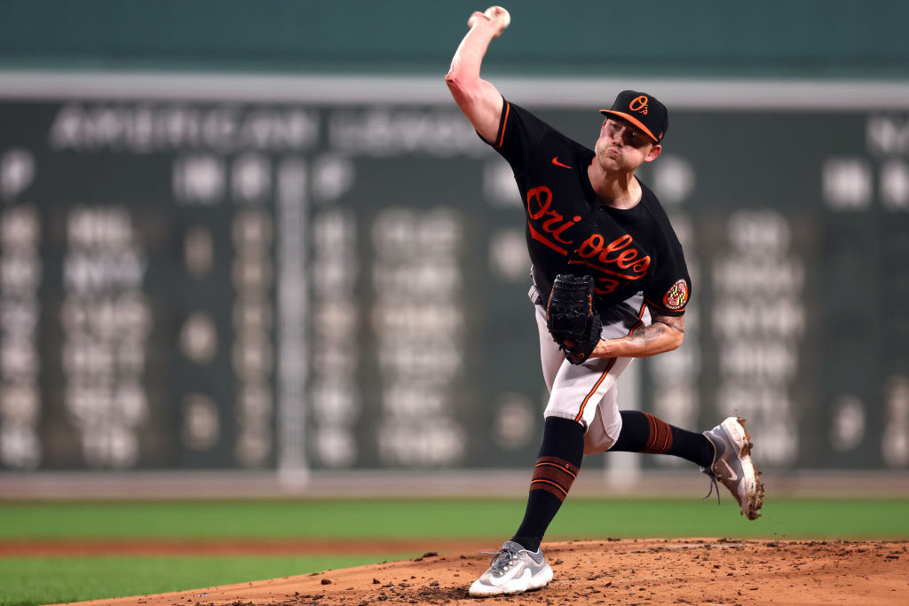 Baltimore Orioles get all their offense in six-run second inning