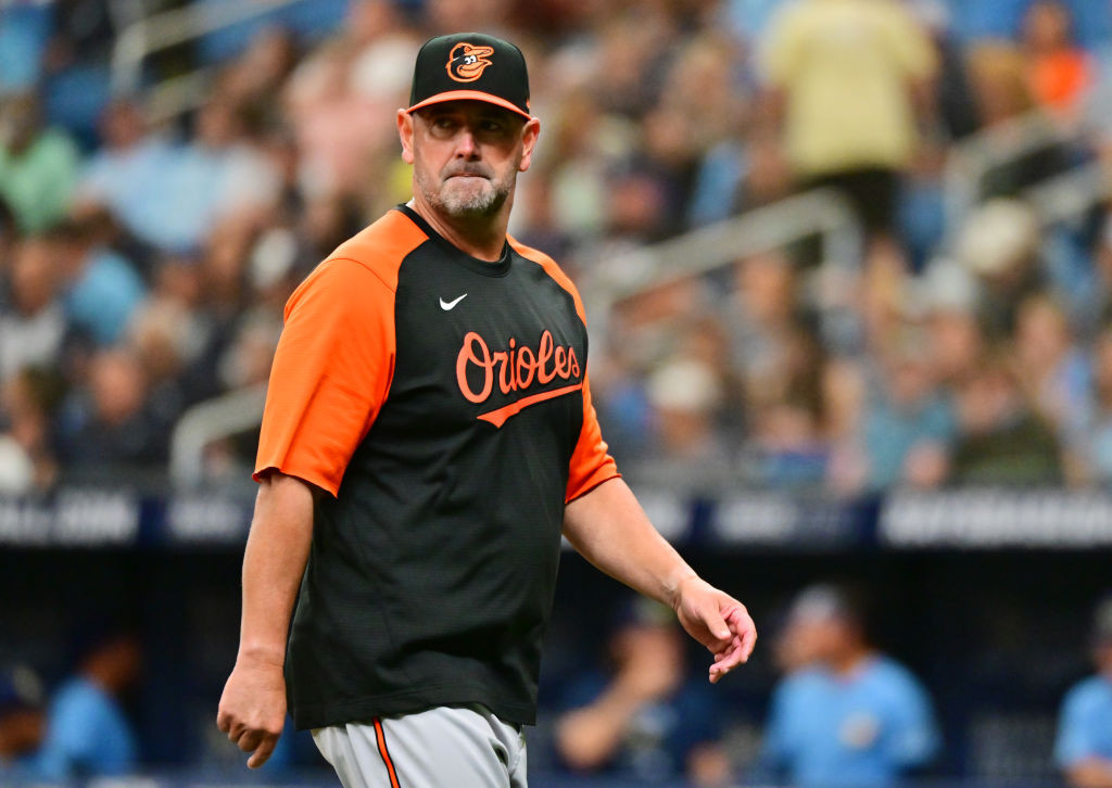 During first full-team workout, O's skipper reminds team they haven't