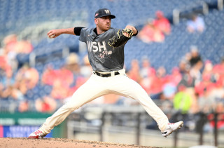 Reed Garret Nationals throwing